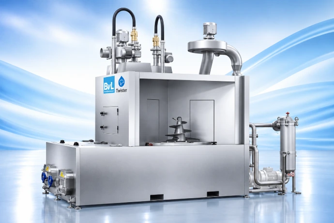 Máquina rotativa de limpieza industrial BvL TWISTER